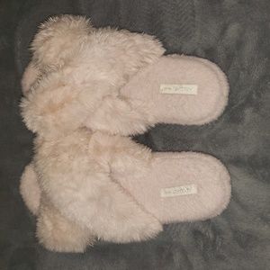 Halluci Baby Pink Furry Sleepers